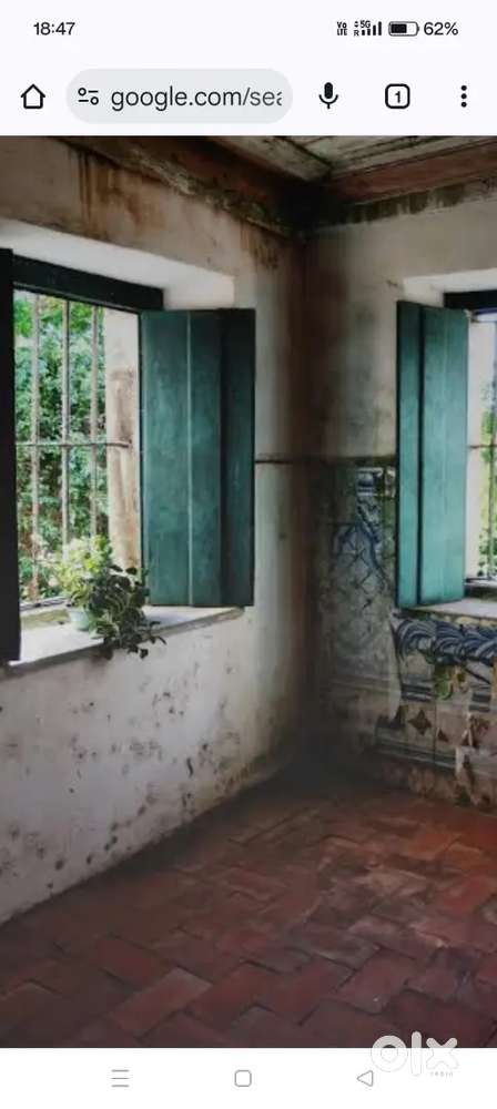 Land with old house for rent