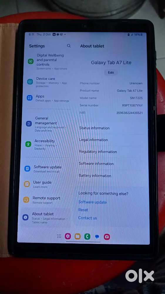 Galaxy Tab A7 Lite