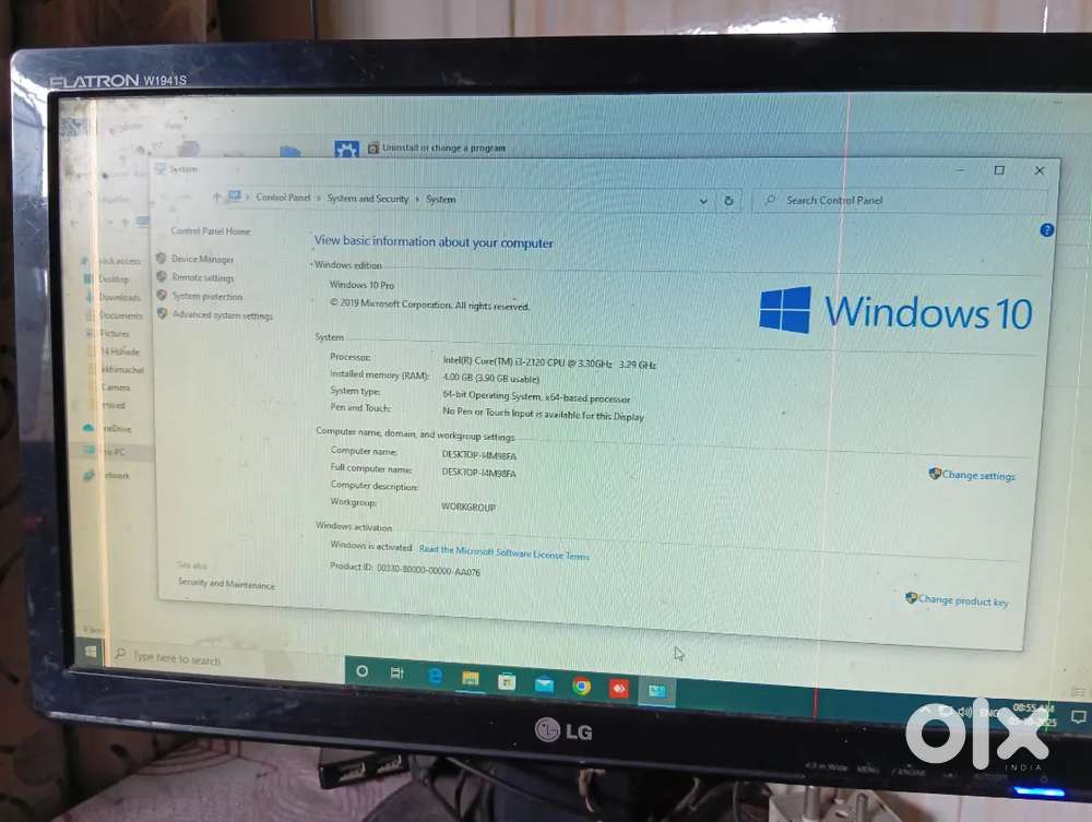 Desktop computer