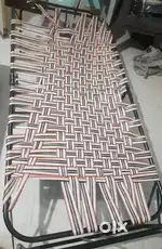 foldable bed - double support