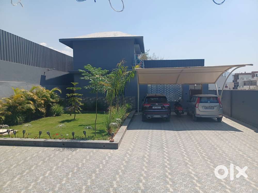 House villa for sale plot area 1050 gaz new house 4 bhk 5 car parking