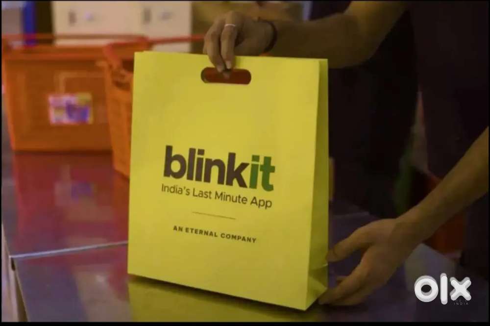 Bihar Sharif blinkit delivery boy