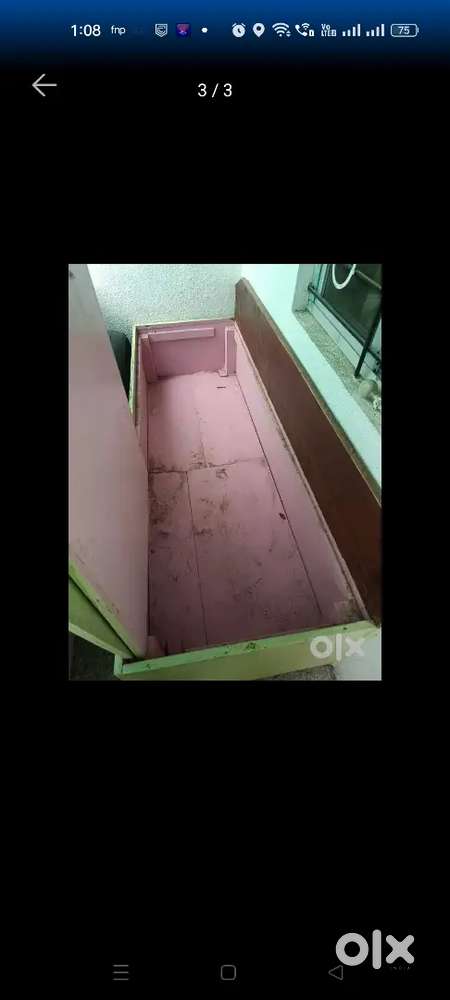 दिवाण 6X2 bed with back rest