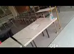 Kichen ss table top fridge & dining table