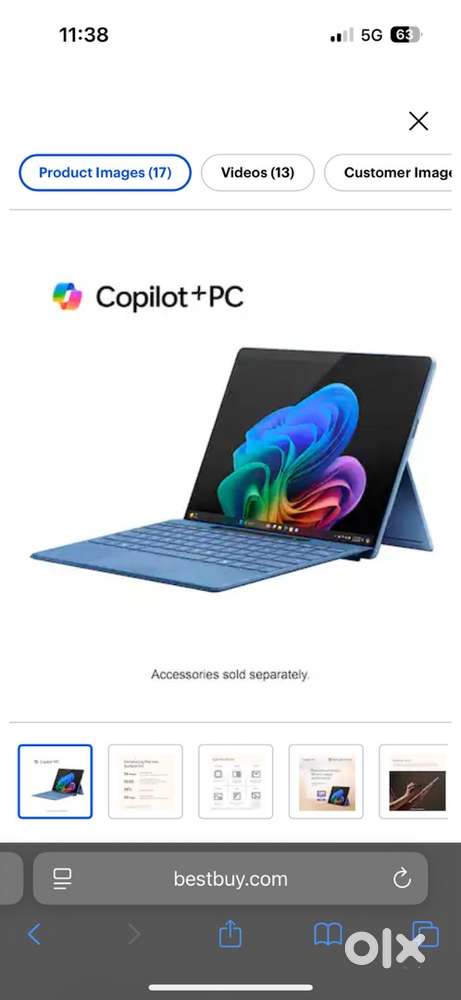 Microsoft - Surface Pro - Copilot+ PC - 13” OLED (11th Ed)