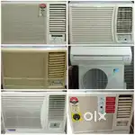 Window 1.5 Ton Ac with Warranty, free delivery, Free Remote etc