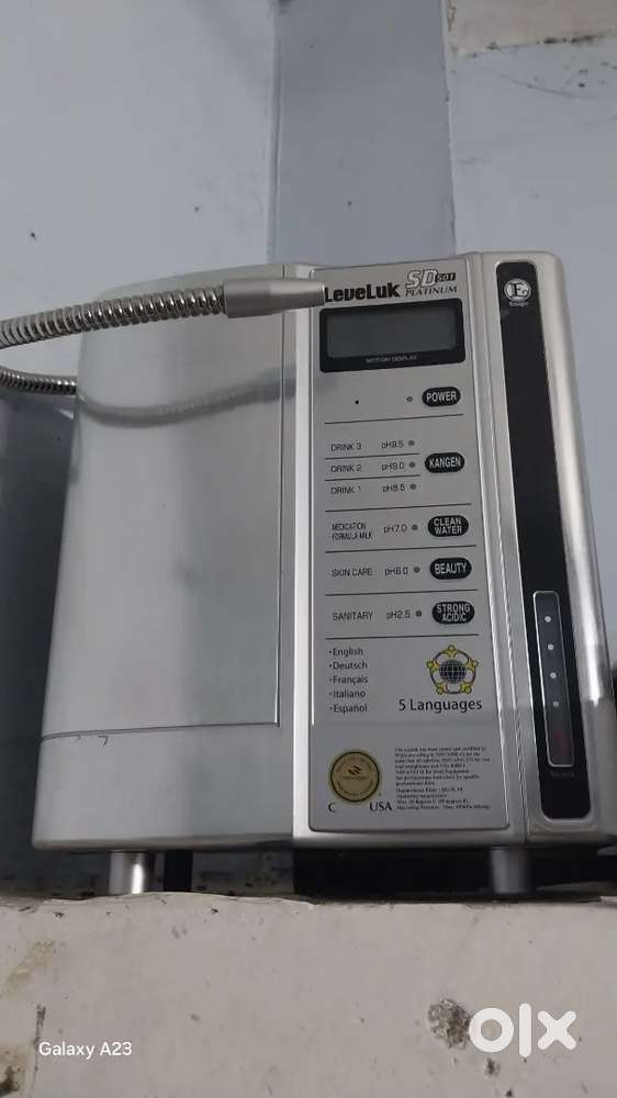 Purifier for alkaline water water
