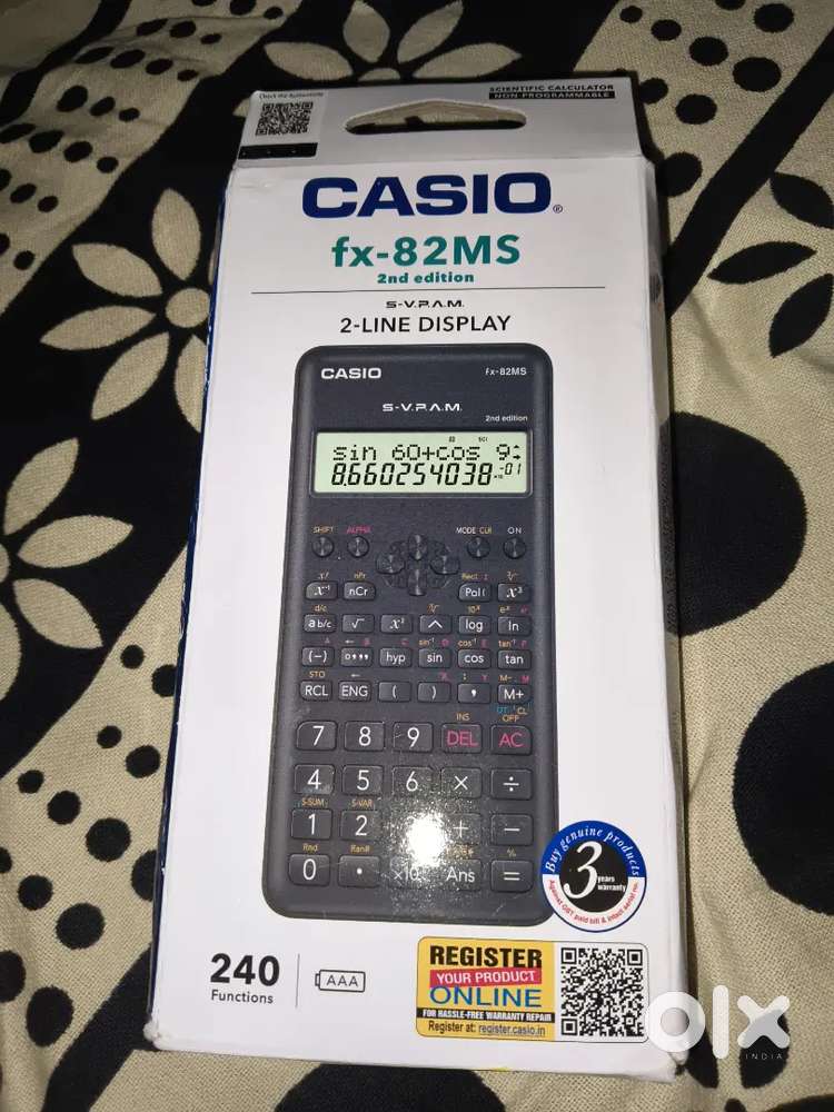 CASIO fx- 82MS 2nd edition