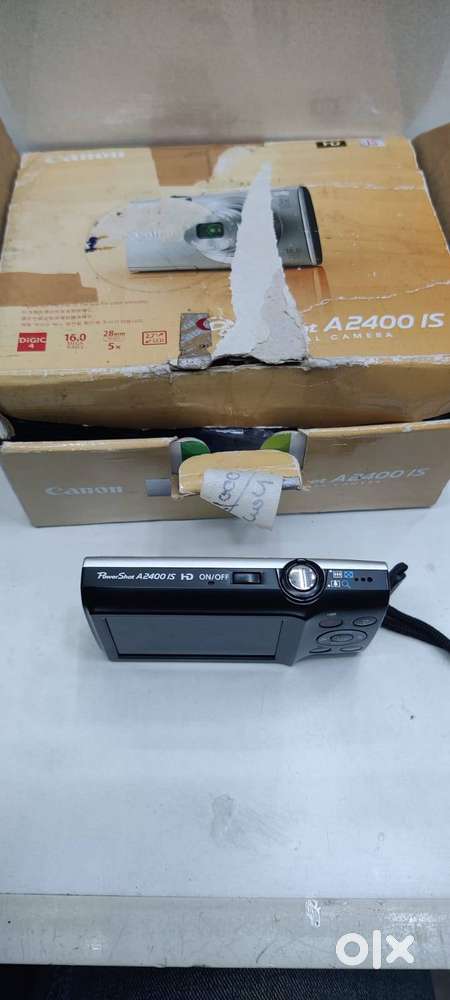 Canon A2400 IS Mirrorless Camera (Silver)
