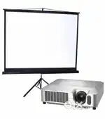 Projector & Screen on Rent