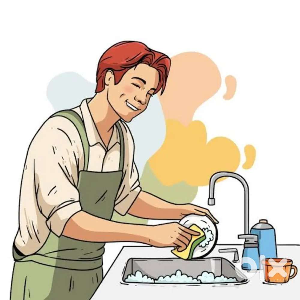 Housekeeping staff in hostel