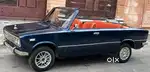 Fiat vintage topless car