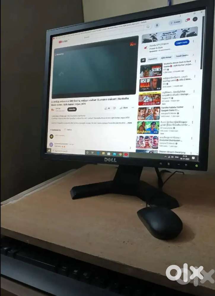Dell monitor, lenovo cpu