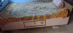Wooden box bed