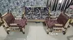 Teak Wood Sofa set