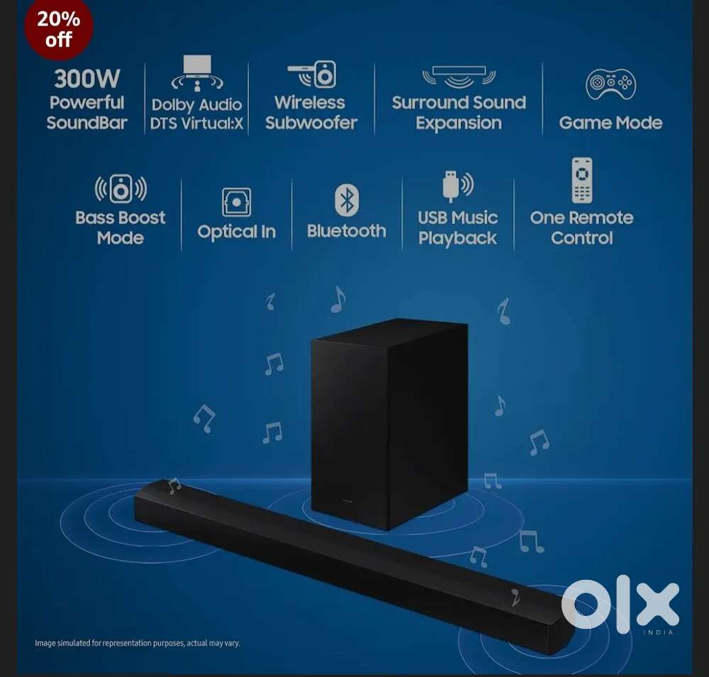 Samsung soundbar c45e/Jbl cinema sb550  sound bar