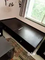 Wooden Single Box Bed And Takht Bed For Sale
