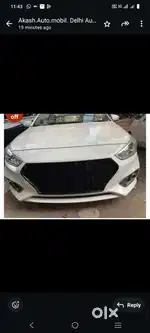 Hyundai Verna 2018 RS grill