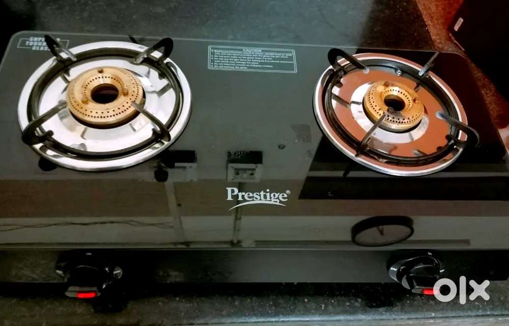 PRESTIGE premium 2 burner Stove glass body