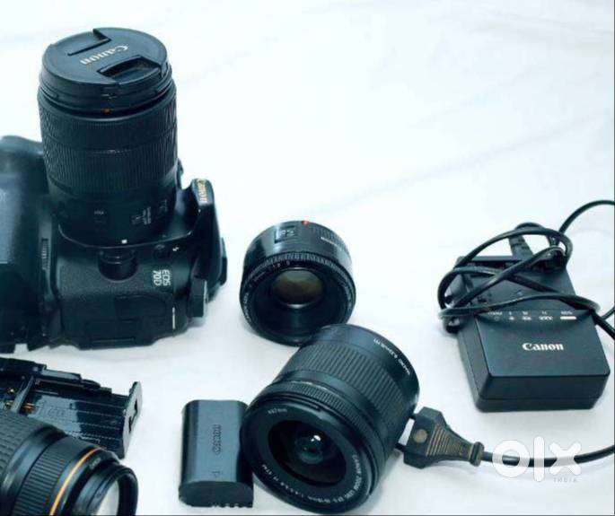 Canon 70d Digital slr camera &lens
