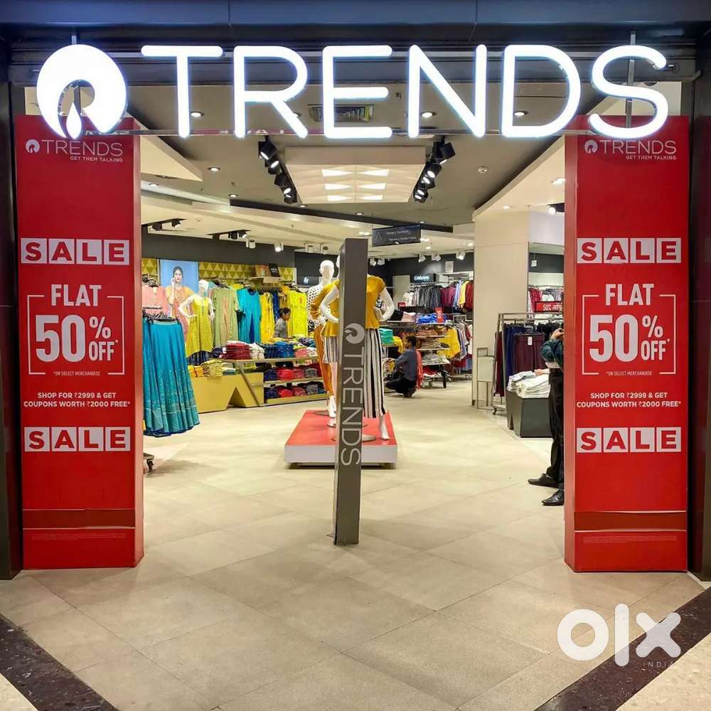 URGENT HIRING FOR TRENDS STORE