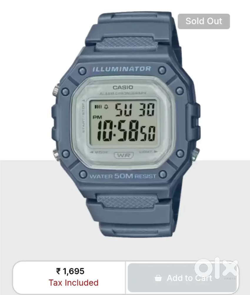 Casio watch