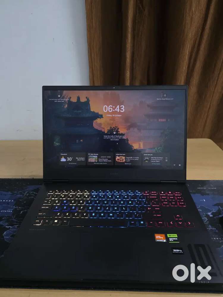 HP Omen 16 Ryzen 7840HS  rtx 4060 8GB nvidia