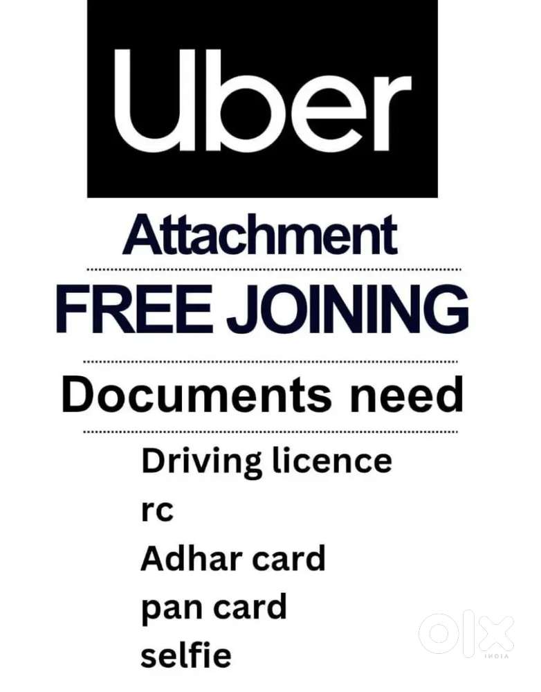Ola, uber, rapido bike  car & auot attachment. Uber fresh login