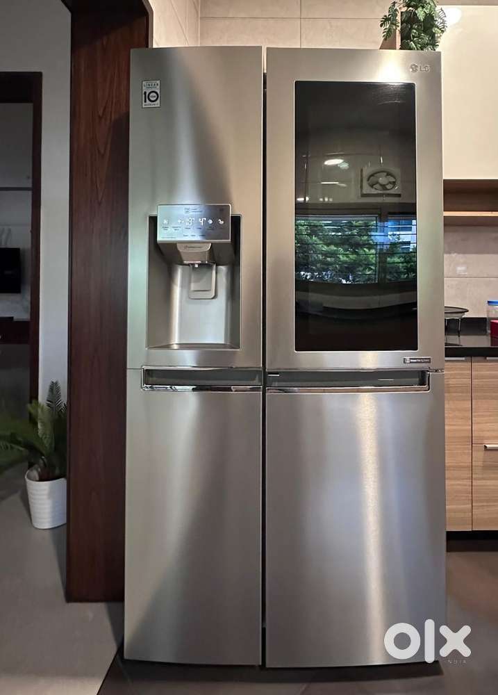 LG 668 L Frost Free Side-by-Side InstaView Door-in-Door