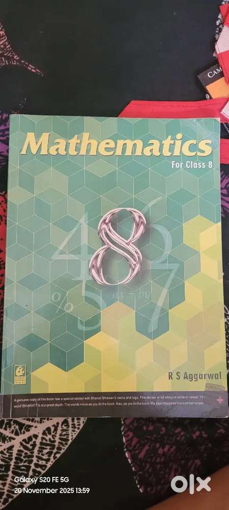Maths class 8 rs aggarwal