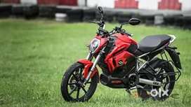 Revolt rv400 blutooth mobile connection ev bike four sound available