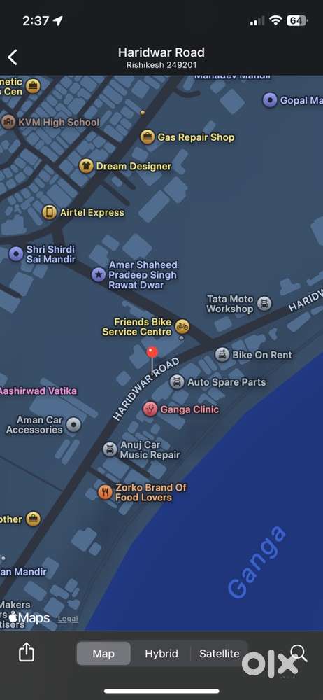 Main Haridwar Road , Shop on Rent