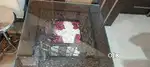 Big Showcase pure sagwan,and  big tea table glass and carving