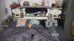 Double bed with cotton mattress, URGENT SALE