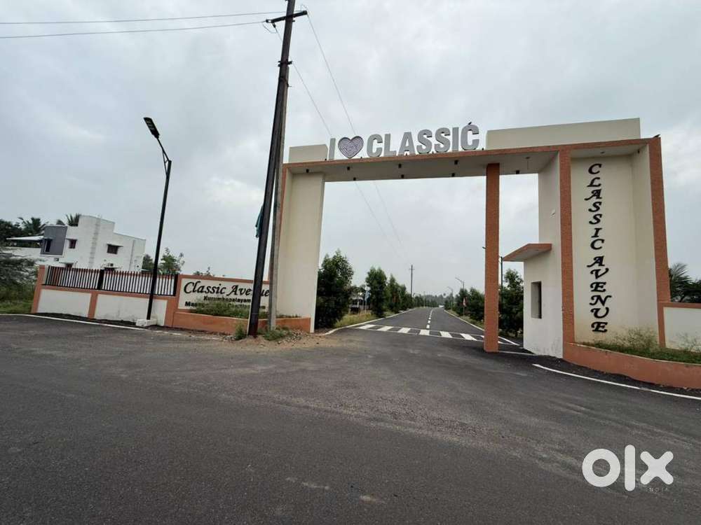 DTCP PLOT FOR SALE IN CHETTIPALAYAM NEXT TO KOVILPALYAM PER CENT 7.25