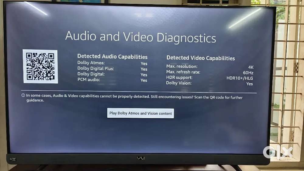VU 55 Inch Ultra 4K TV 100 Watts Audio with Virtual DTS