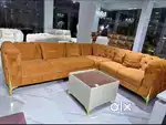 Chesterfield l shape sofa set in emi available Aliyar Arham Recliner
