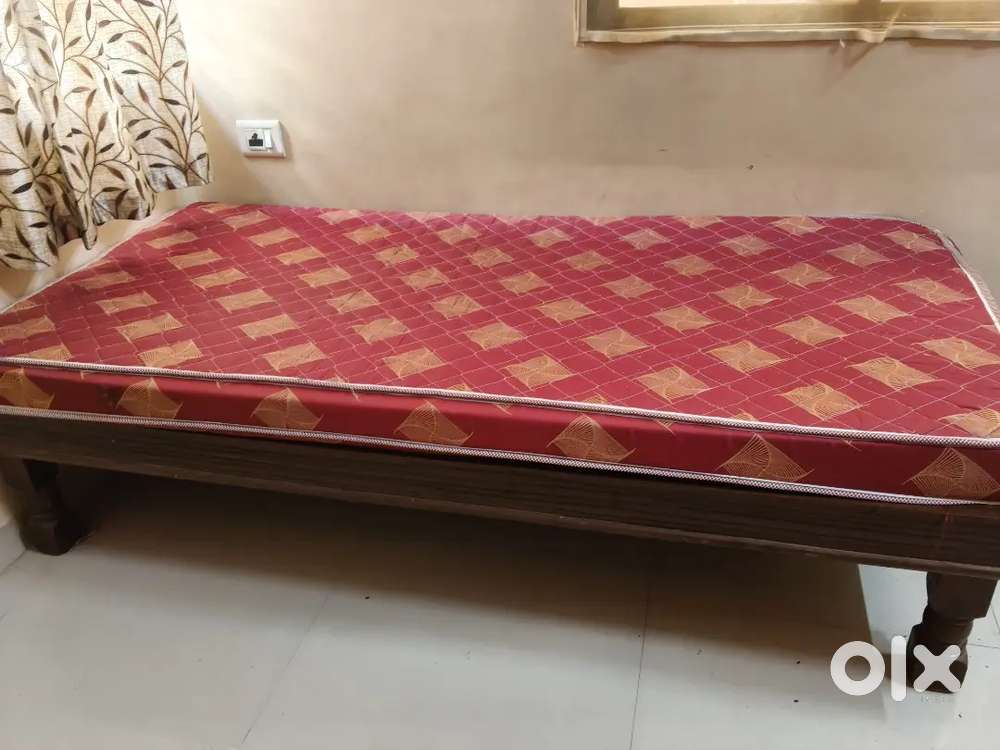 Bed mattress with study/computer table