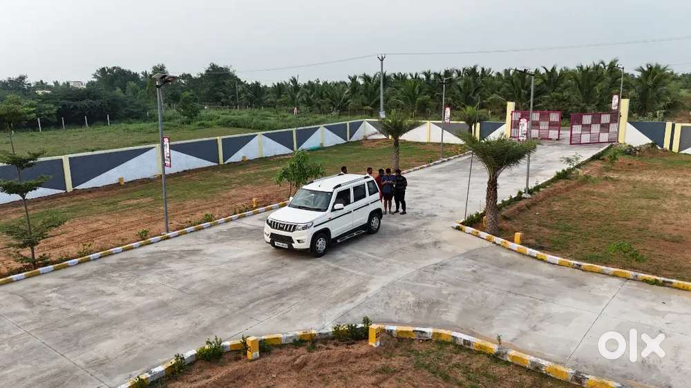 Premium villa plots for sale near by panjappur new bustand