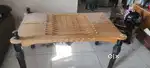 Dining table 6 seater top glass