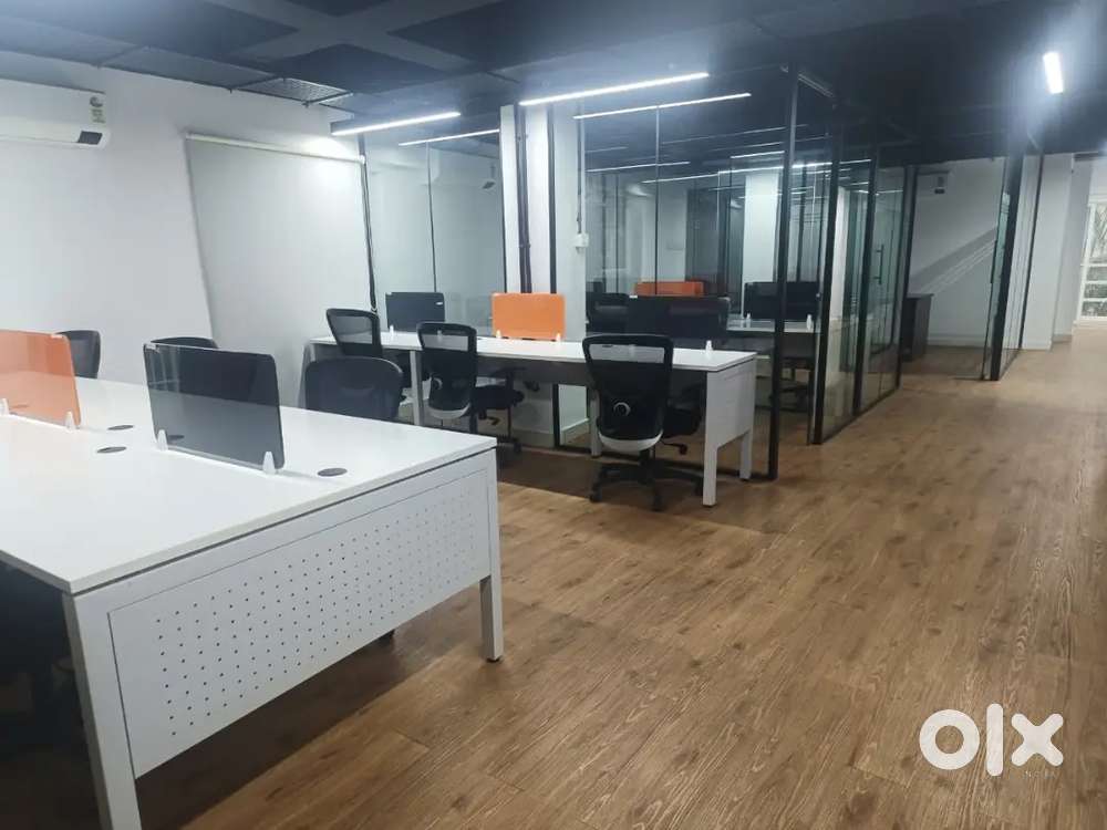 56 seaters 4 cabins 1 conference plag n play office rent in madhapur