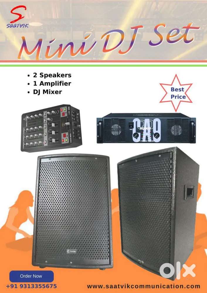 Mini dj setup rent