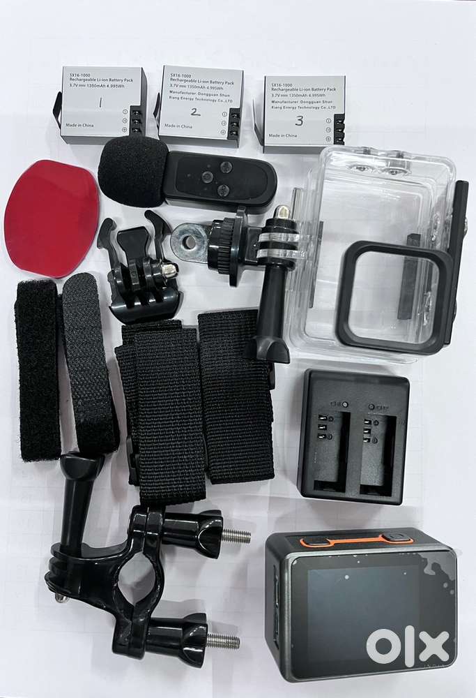 HINISO 6K Action Camera with bill box