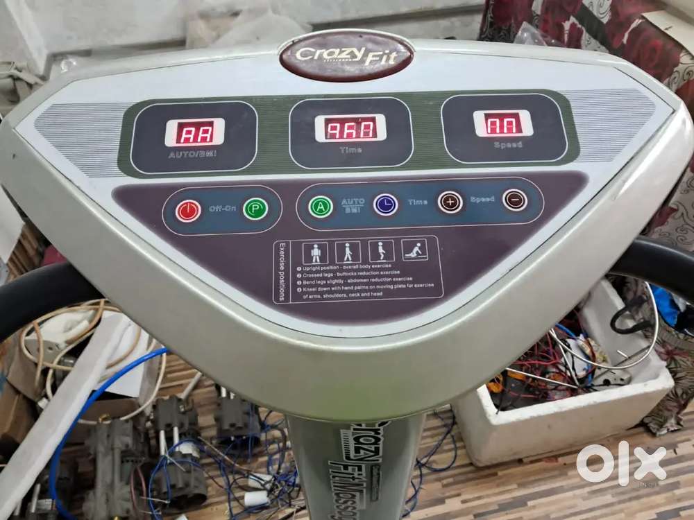 Walker with body massager