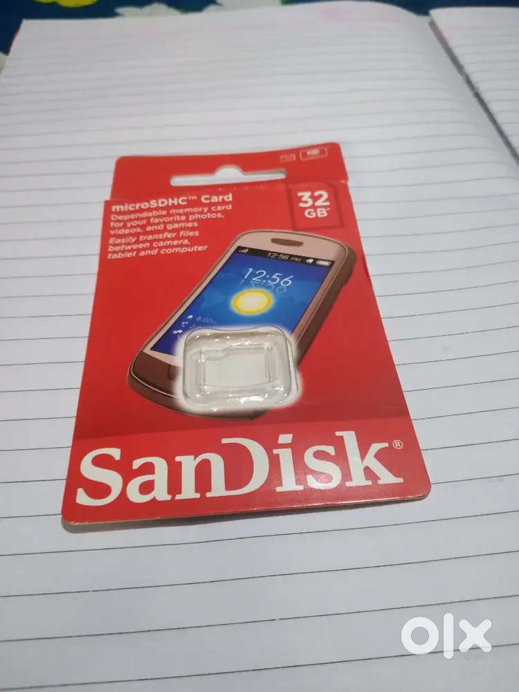 Memory card 32gb(sandisk)