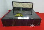 Hamza Furniture New designer luxury look particle wood bed