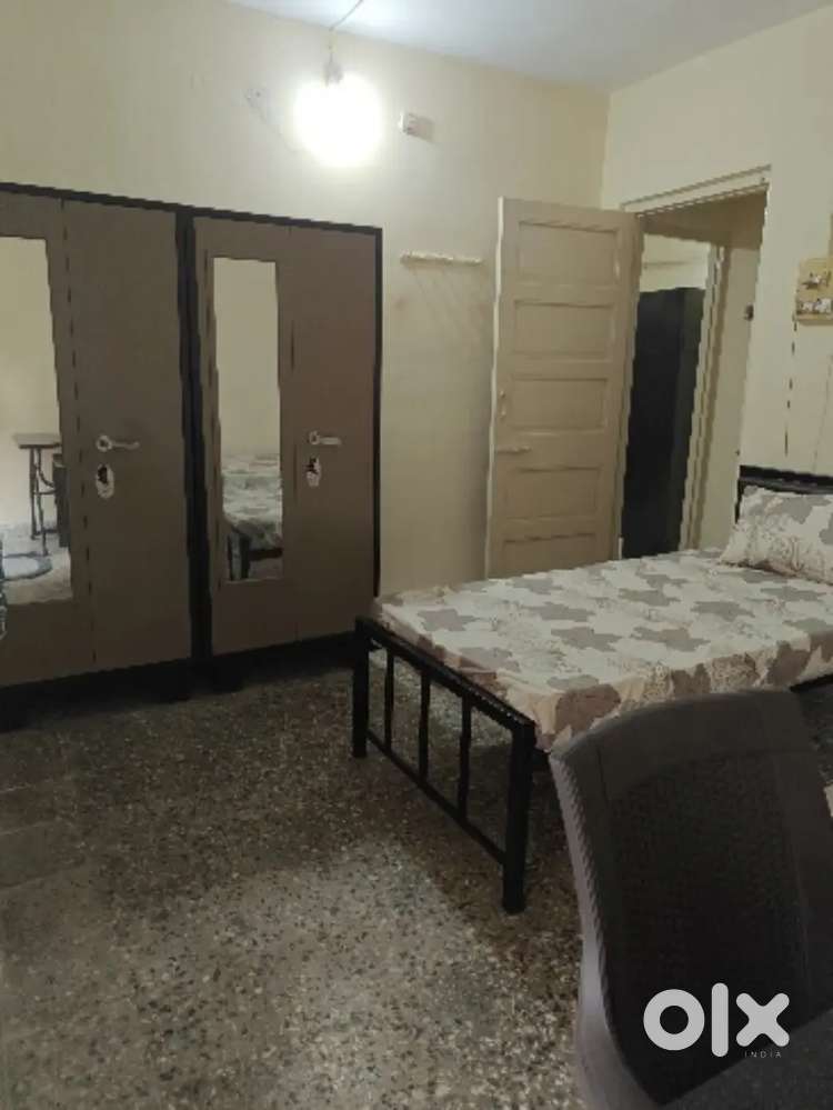 IN AIROLI Fully furnished PG rooms, prime city area no brokerage offer
