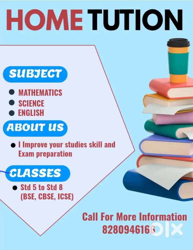 HOME TUITION(BSE, CBSE, ICSE)