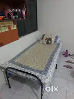 Single metal foldable Bed
