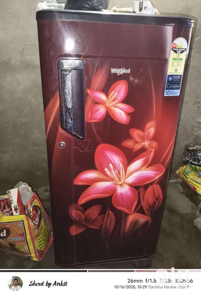 Whirlpool 183L fridge